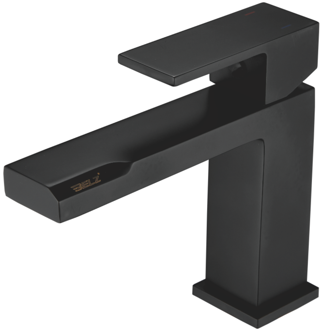 Смеситель для раковины, черный, B10613-7