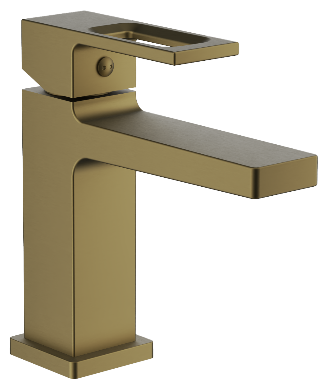 Смеситель для раковины, брашированное золото, B10658-5