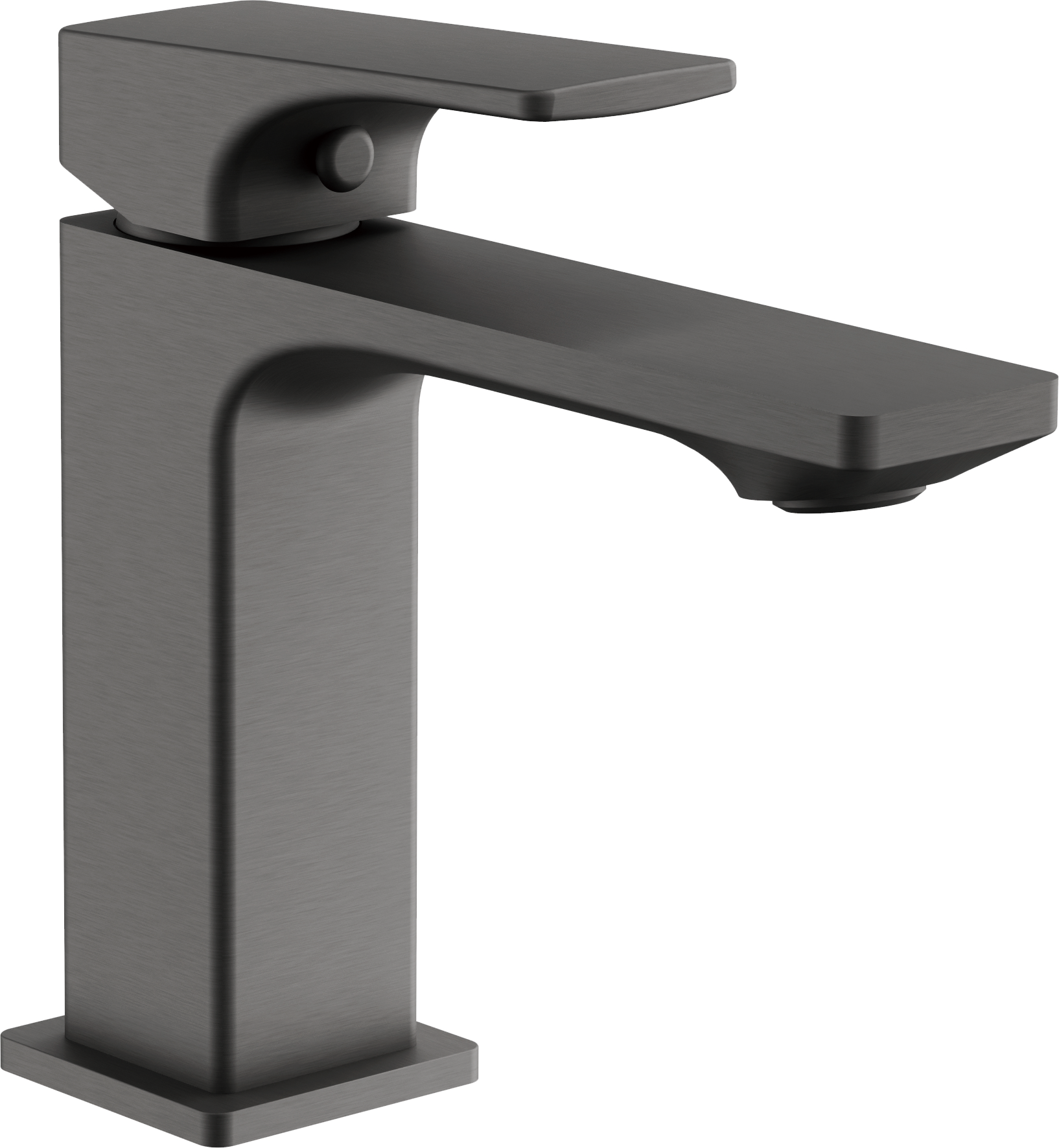 Смеситель для раковины, оружейная сталь, латунь, B10709-3