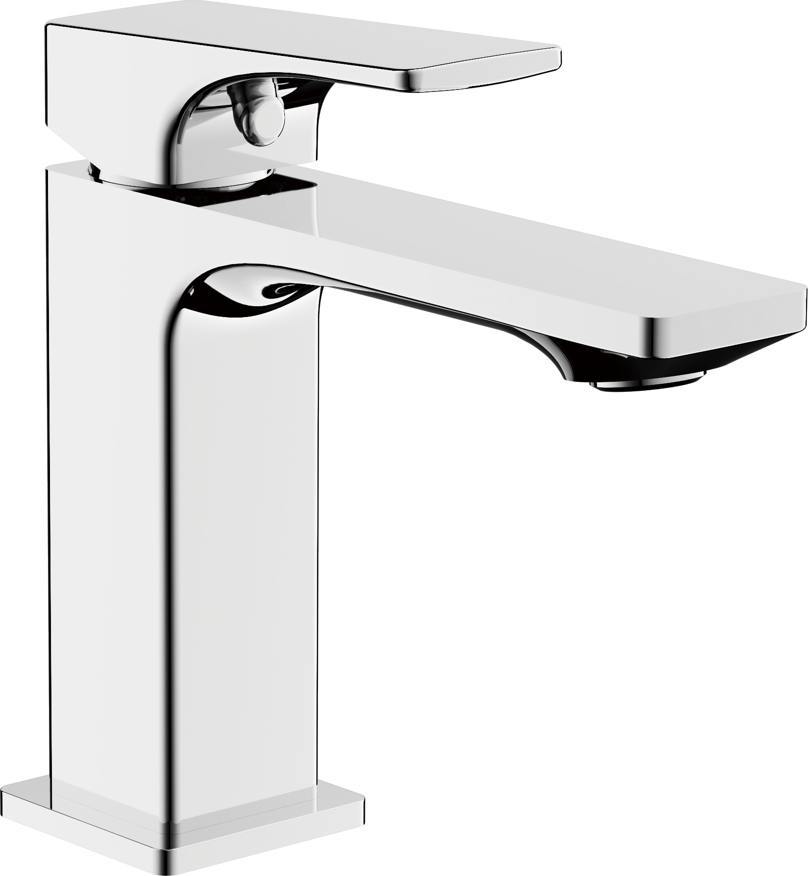 Смеситель для раковины, хром, латунь, B10709