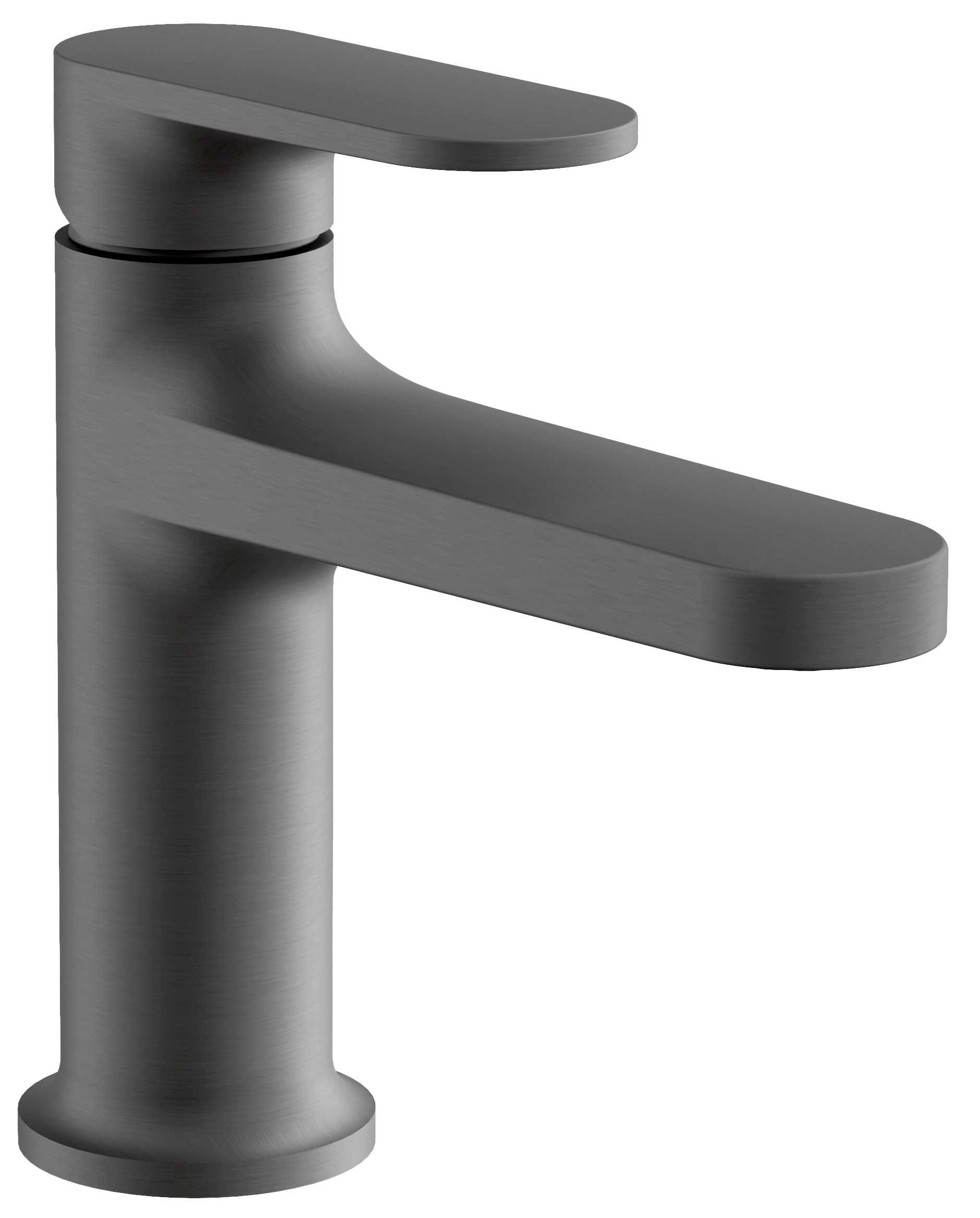 Смеситель для раковины, оружейная сталь, B10713-3