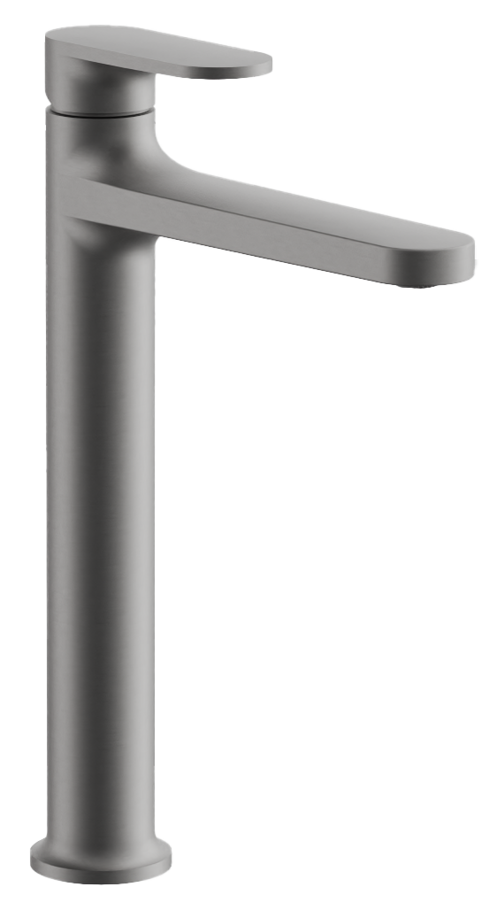 Смеситель для раковины-чаши, высокий, оружейная сталь, B11713-3