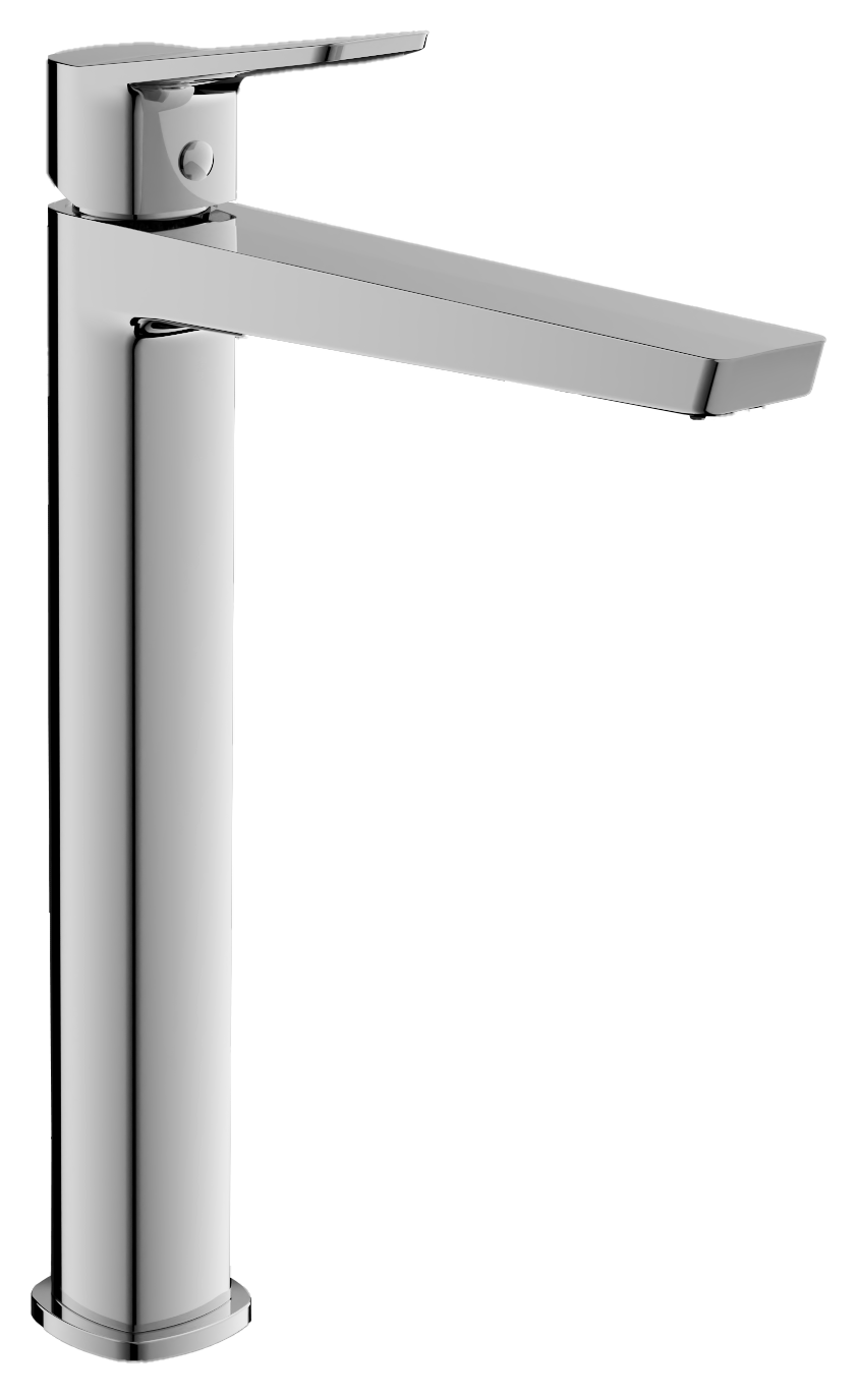 Смеситель для раковины-чаши, высокий, хром, B11715