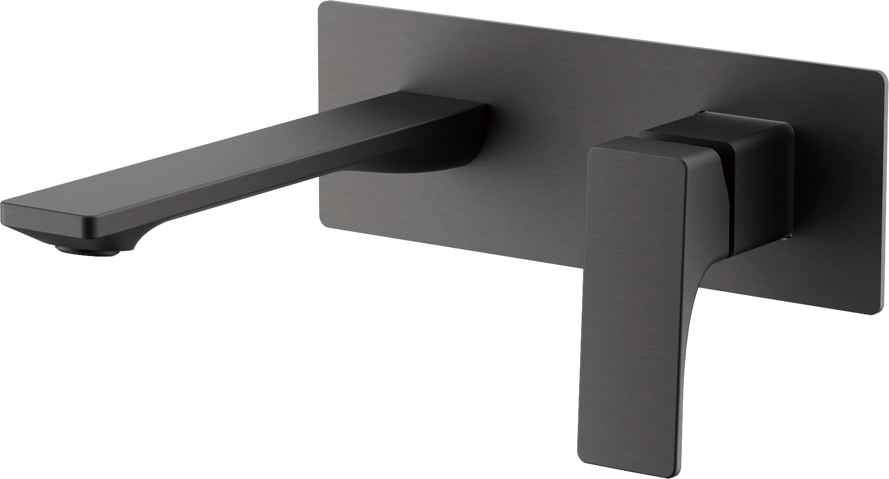 Смеситель для раковины, настенный, оружейная сталь, латунь, B14709-3