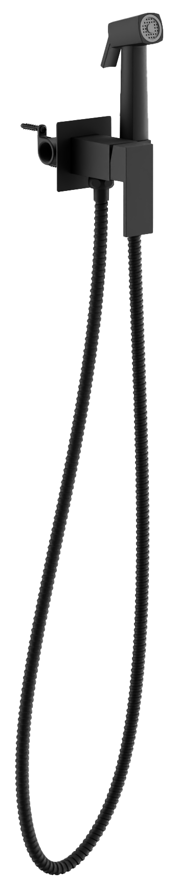 Смеситель гигиенический, с гигиенической лейкой, черный, B55805-7