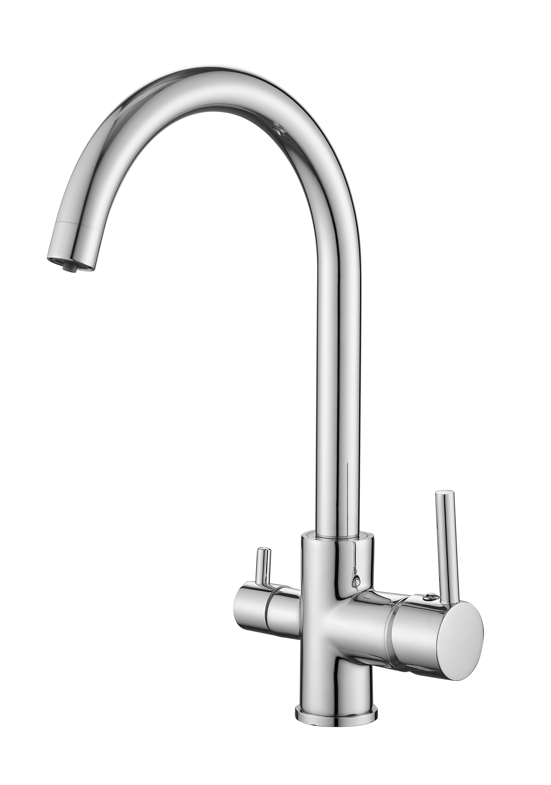 Смеситель для кухни, с подключением фильтра, хром, B76801