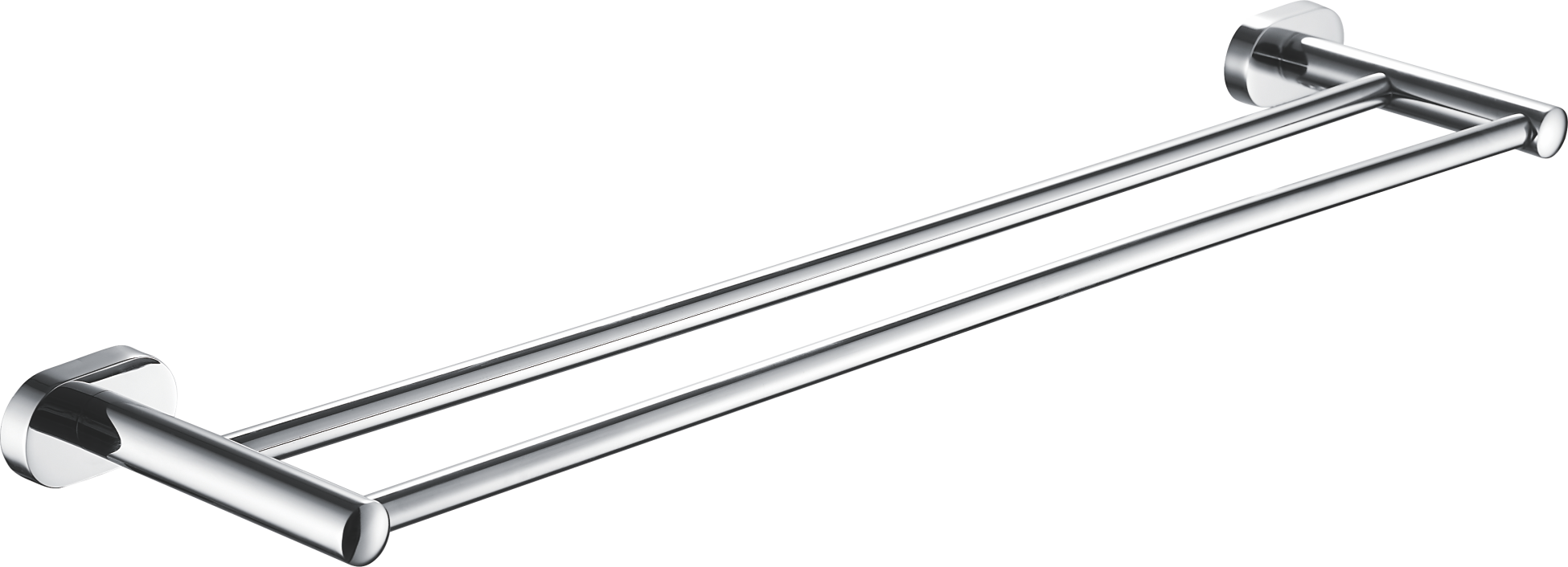 Держатель для полотенец, двойной (1), хром, B90009