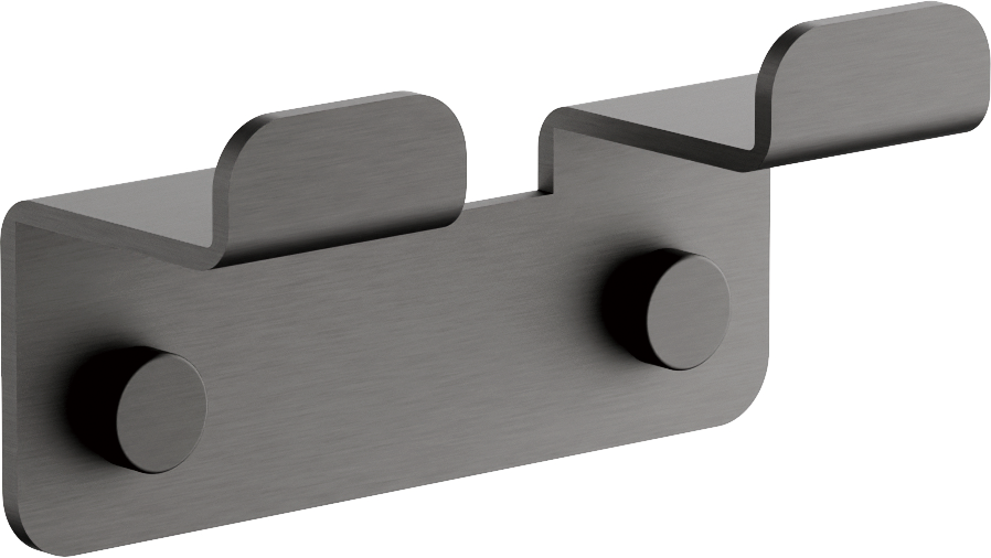 Планка с крючками, (2), оружейная сталь, B9002-3