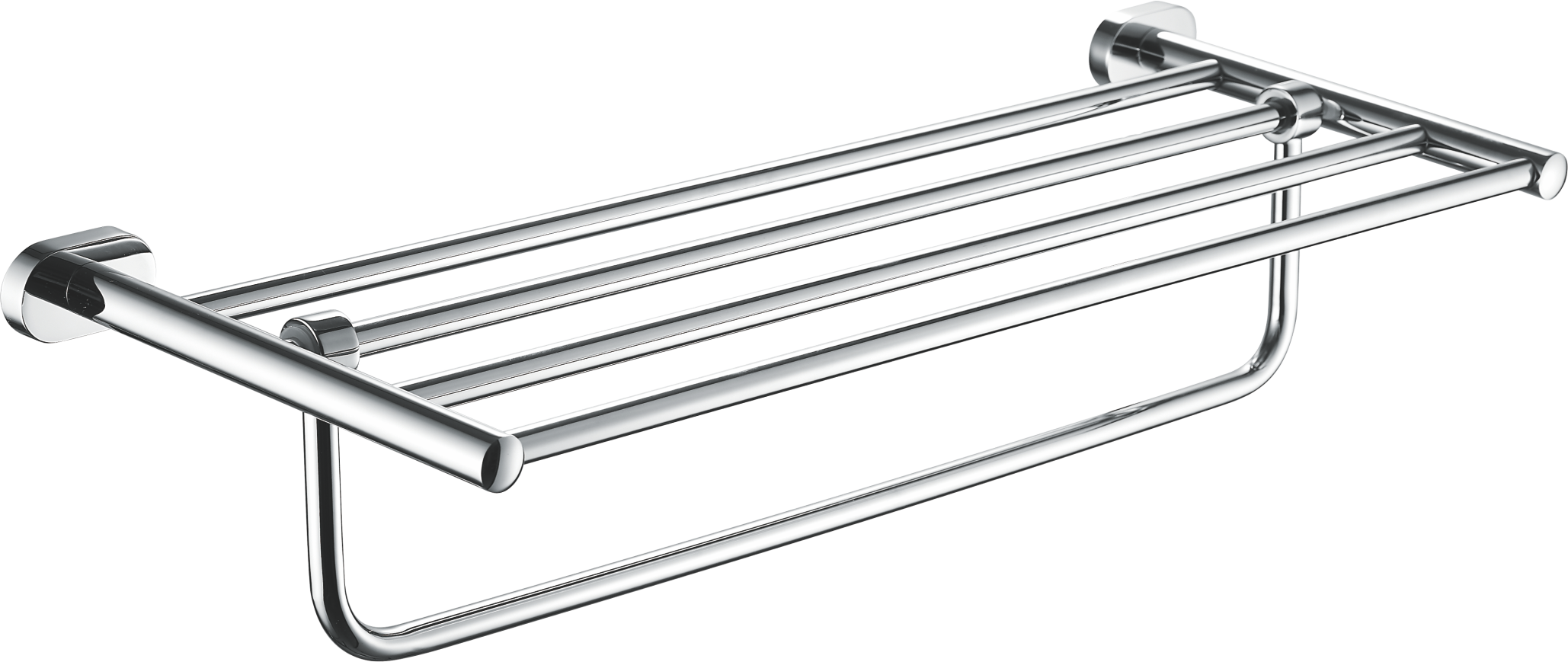 Полка для полотенец, хром, B90024