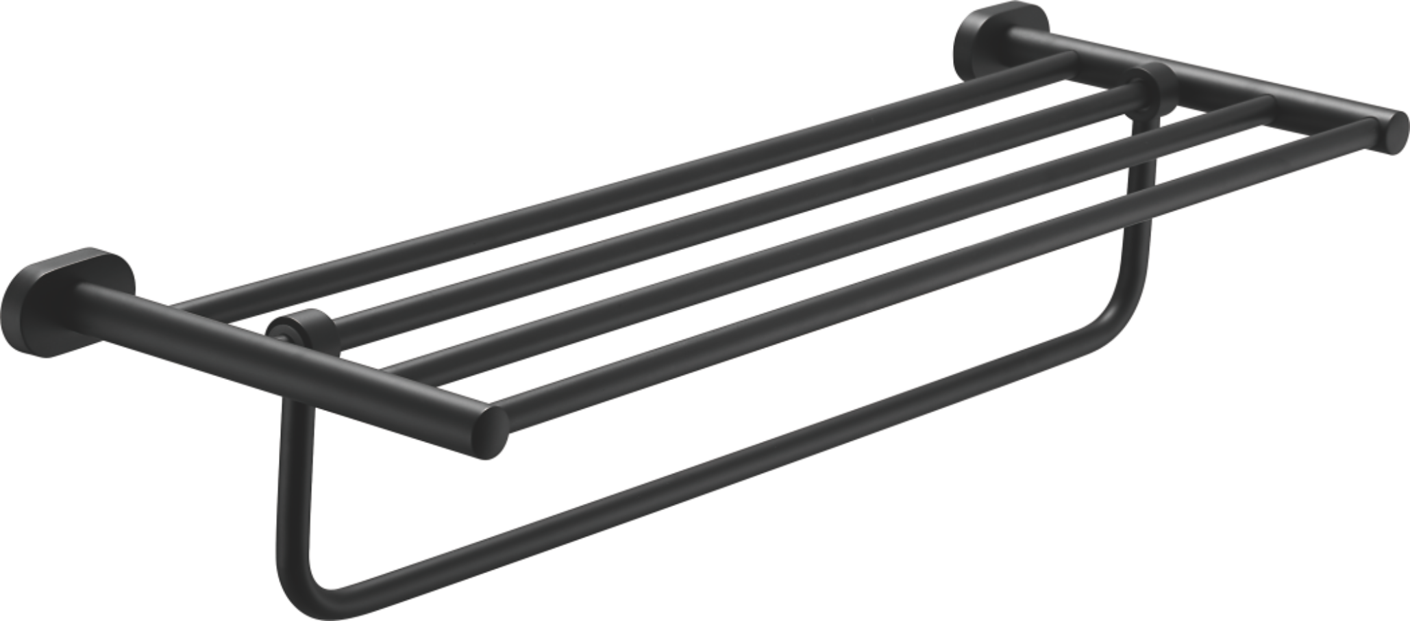 Полка для полотенец, черный, B90124