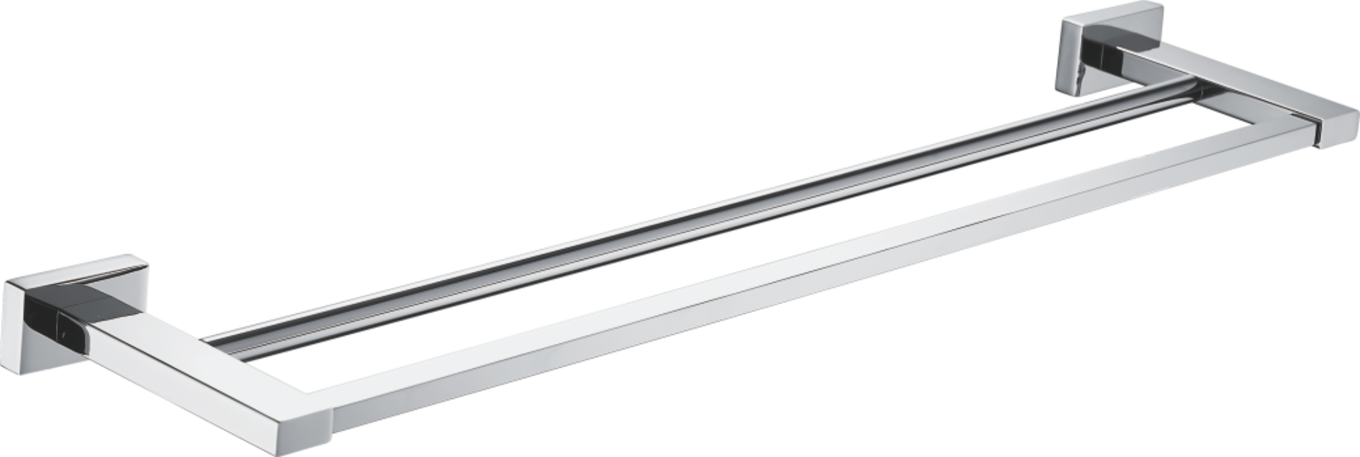 Держатель для полотенец, двойной (1), хром, B90209