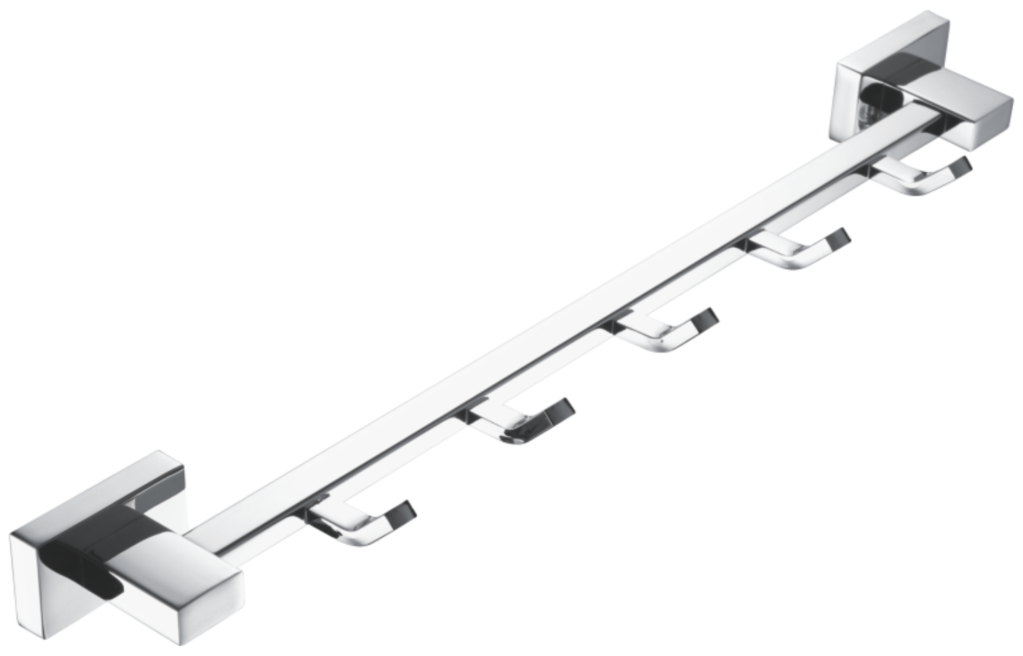 Планка с крючками, (5), хром, B90215-5