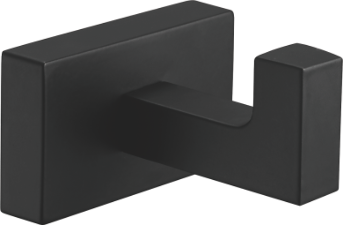 Крючок, одинарный, черный, B90305-1