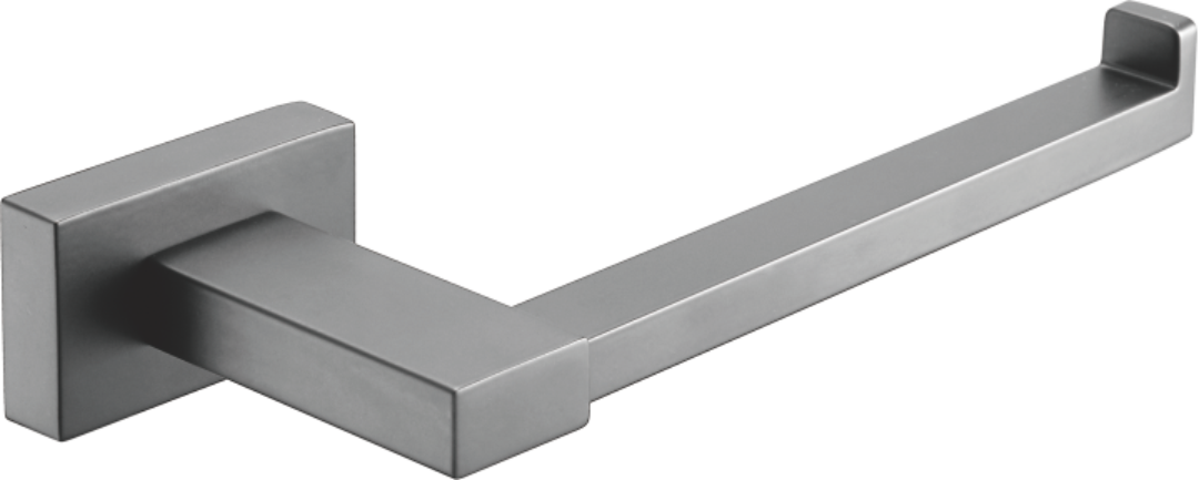 Держатель для туалетной бумаги, оружейная сталь, B90403-2