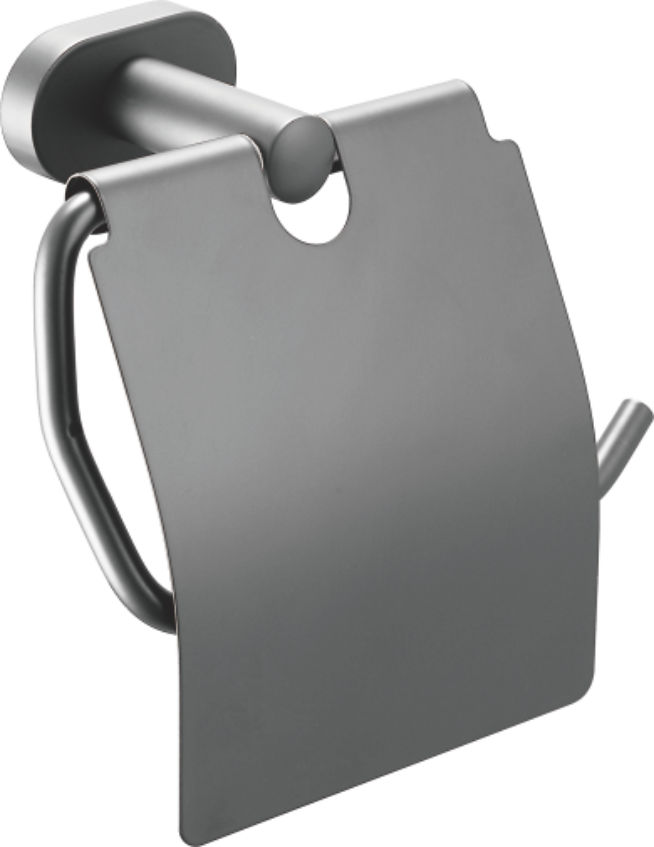 Держатель для туалетной бумаги, оружейная сталь, B90503