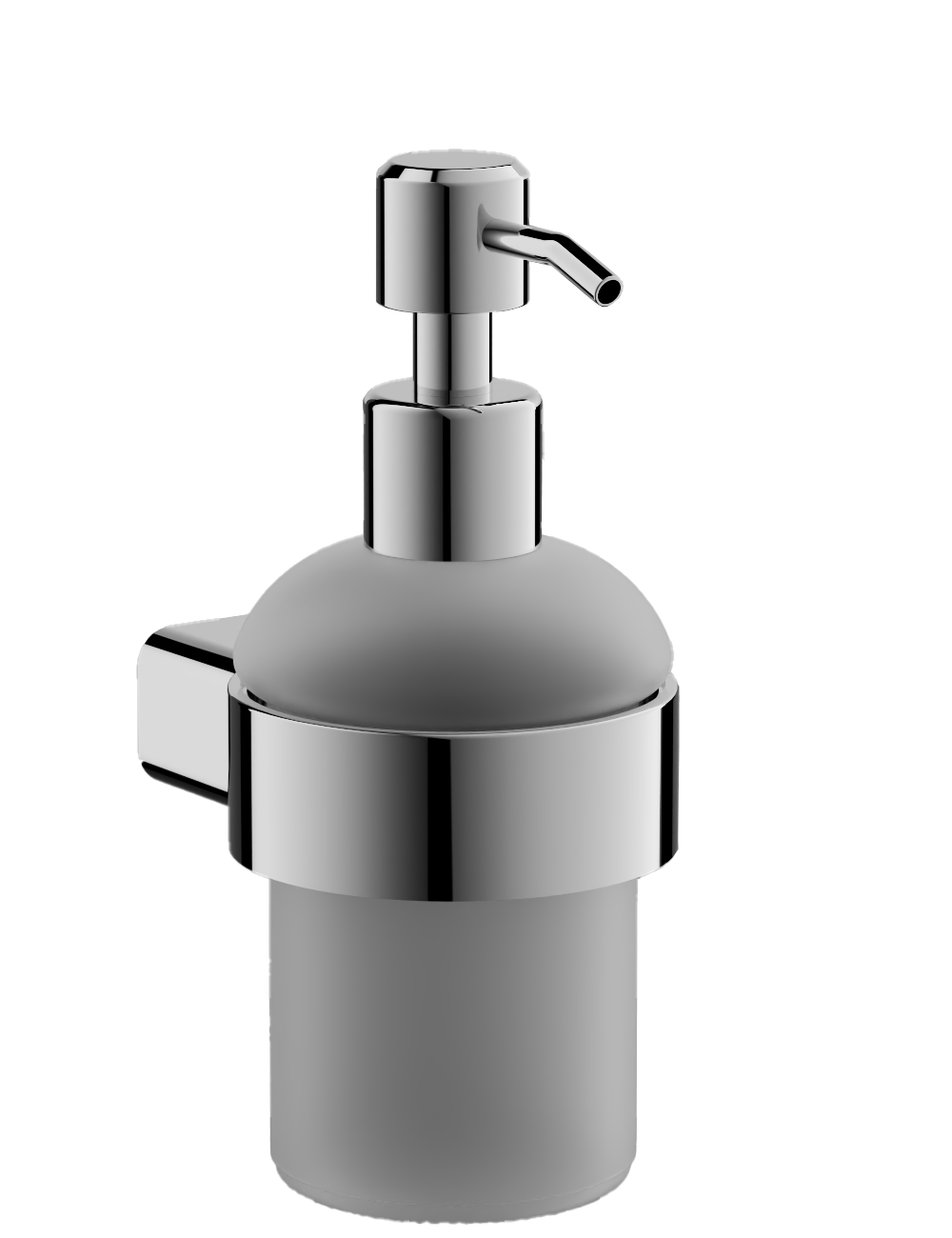 Дозатор, стеклянный, хром, B90627