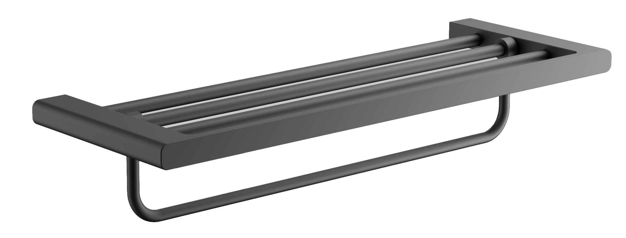 Полка для полотенец, черный, B90924