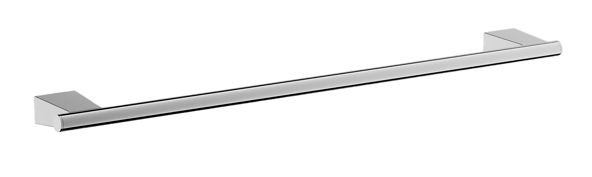 Держатель для полотенец, одинарный, хром, B91101