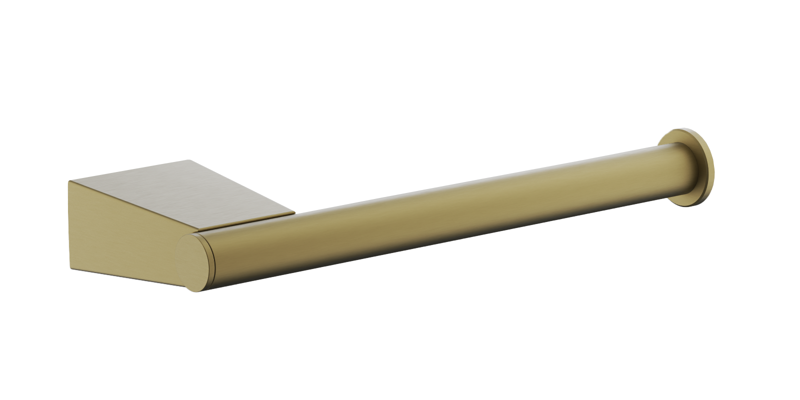 Держатель для туалетной бумаги, брашированное золото, B91303-2