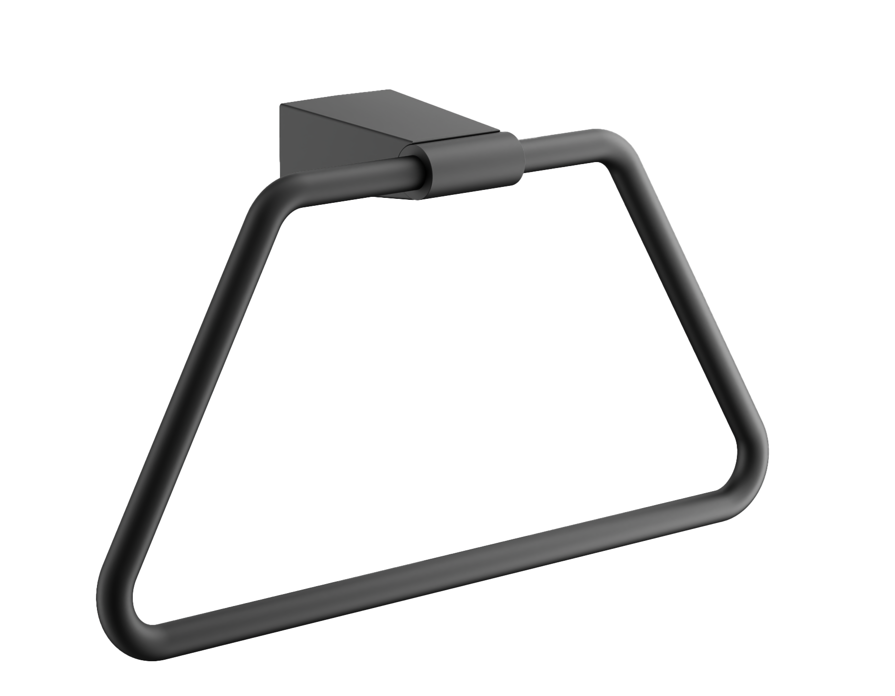 Держатель для полотенец, трапеция, черный, B91404