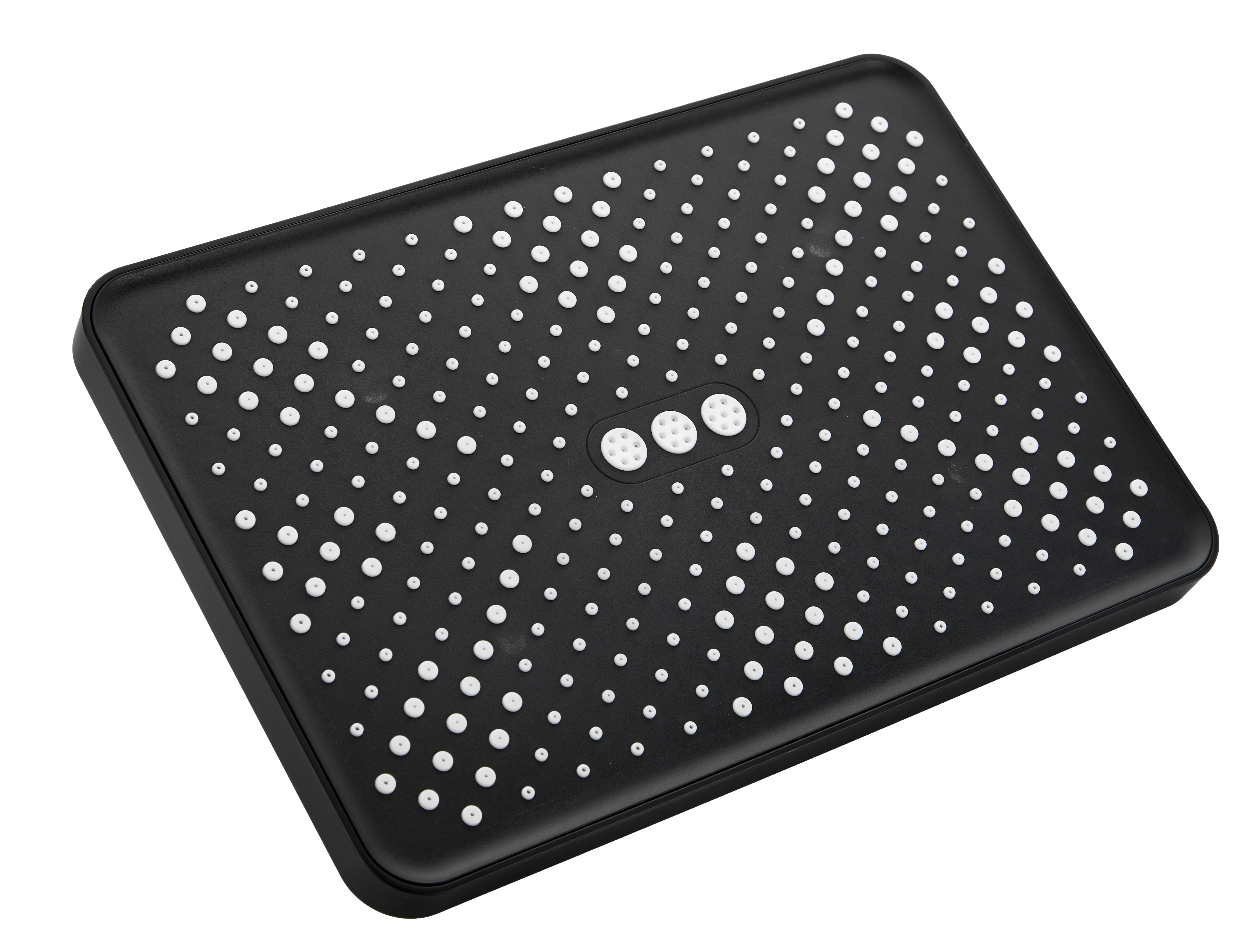 Верхняя лейка, 305мм x 205мм, черный, BD02-7