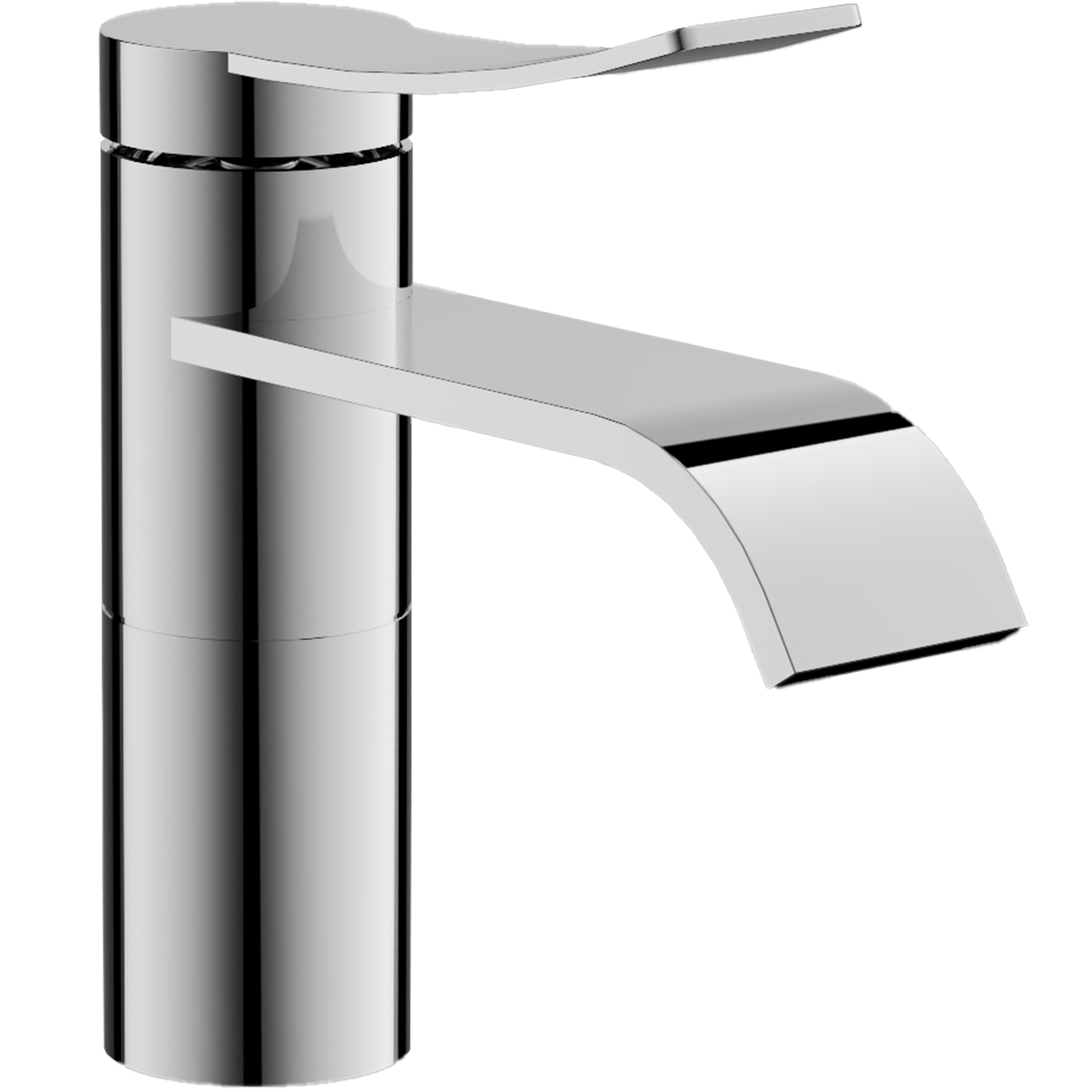 Смеситель для раковины, хром, нержавеющая сталь, B10812