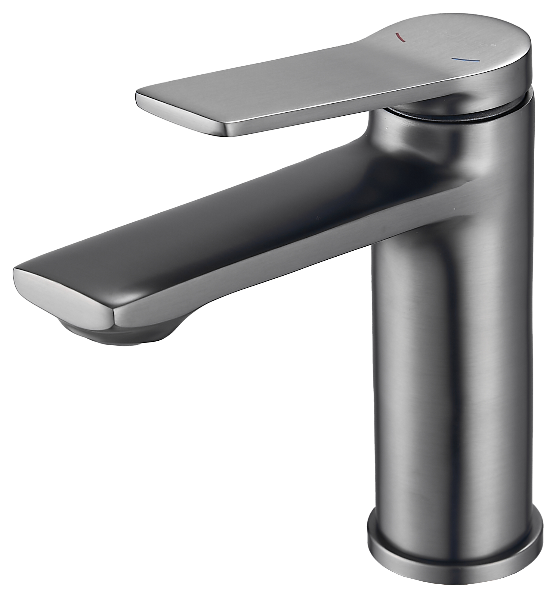 Смеситель для раковины, оружейная сталь, B10572-3